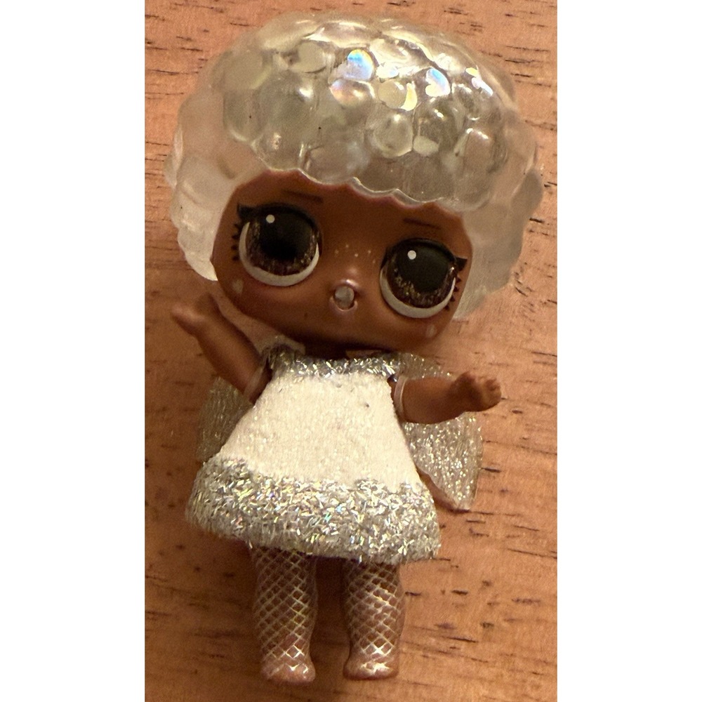 L.O.L Surprise Glitter Globe BASHFUL Q.T. 3" Doll Winter Disco Series - MGA 2019